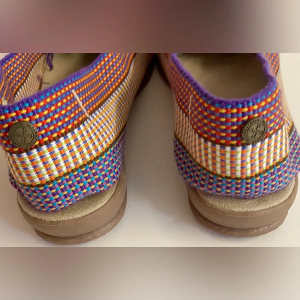 Boho PIA•MIA-handmade burgundy espadrilles with beautiful tassel front.Size 7.5